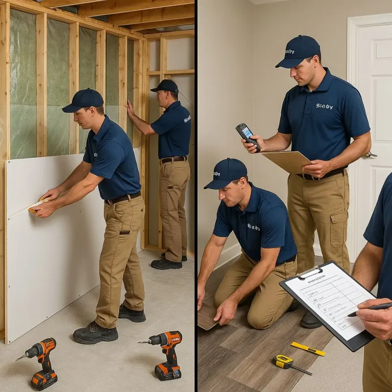 Repairs and Reconstruction process in Elmira Heights, NY