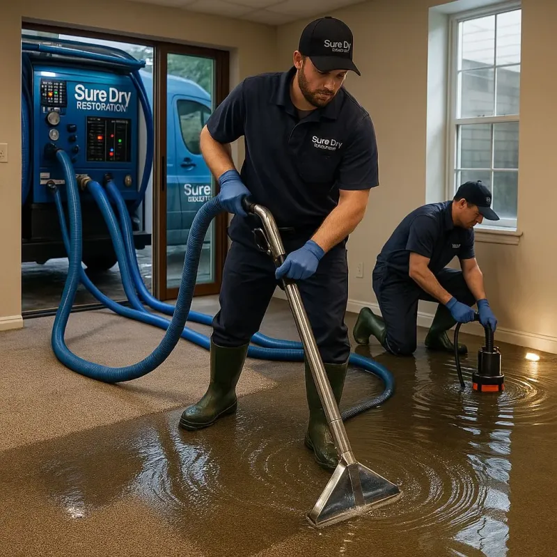 Water Extraction and Removal process in Elmira Heights, NY